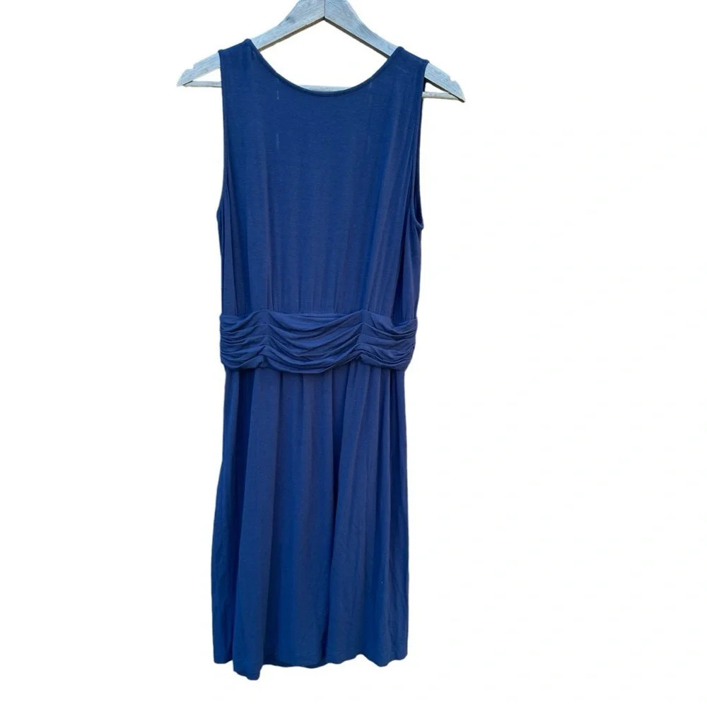 Tommy Bahama women's large navy sleeveless dress - Picture 2 of 4